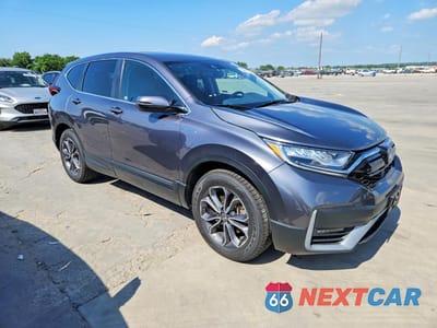 Czwarte zdjęcie samochodu z boku: 2021 HONDA CR-V EXL VIN:7FART6H83ME013333 - miniatura