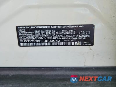 Zdjęcie 13 z 13 samochodu: 2020 BMW X3 SDRIVE30I VIN:5UXTY3C00L9B03942 - miniatura