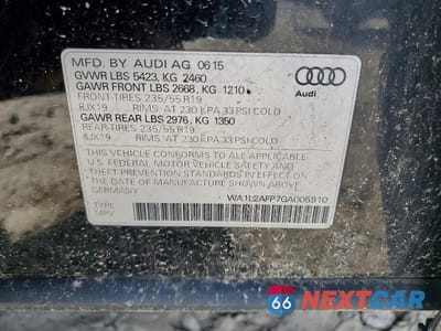 Zdjęcie 14 z 14 samochodu: 2016 AUDI Q5 PREMIUM PLUS VIN:WA1L2AFP7GA005910 - miniatura