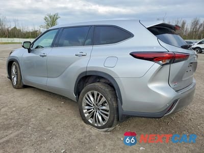Drugie zdjęcie samochodu z przodu: 2024 TOYOTA HIGHLANDER PLATINUM VIN:5TDKDRBH7RS542582 - miniatura