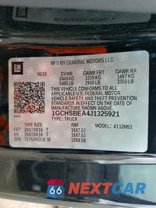 Zdjęcie 12 z 12 samochodu: 2018 CHEVROLET COLORADO VIN:1GCHSBEA4J1325921 - miniatura