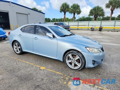 Czwarte zdjęcie samochodu z boku: 2012 LEXUS IS 300 SPORTCROSS VIN:JTHBF5C20C5167322 - miniatura