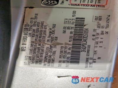 Zdjęcie 13 z 13 samochodu: 2012 FORD FUSION HYBRID VIN:3FADP0L34CR351054 - miniatura