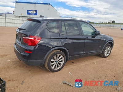 Trzecie zdjęcie samochodu z tyłu: 2016 BMW X3 XDRIVE28I VIN:5UXWX9C50G0D94838 - miniatura