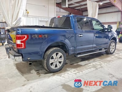 Trzecie zdjęcie samochodu z tyłu: 2018 FORD F150 SUPERCREW VIN:1FTEW1EG2JFB97798 - miniatura