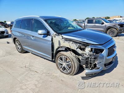 Czwarte zdjęcie samochodu z boku: 2017 INFINITI QX60 BASE VIN:5N1DL0MN6HC508073 - miniatura