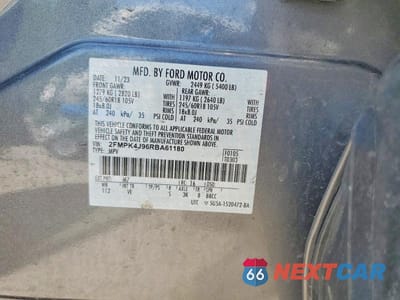 Zdjęcie 13 z 13 samochodu: 2024 FORD EDGE SEL VIN:2FMPK4J96RBA61180 - miniatura