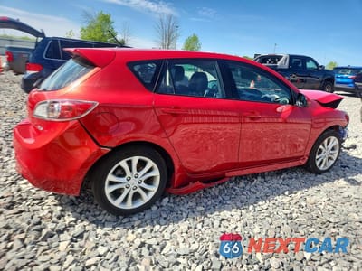 Trzecie zdjęcie samochodu z tyłu: 2011 MAZDA 3 S VIN:JM1BL1M53B1382548 - miniatura
