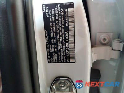 Zdjęcie 13 z 13 samochodu: 2022 PORSCHE MACAN VIN:WP1AA2A54NLB08343 - miniatura