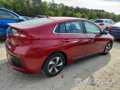 Trzecie zdjęcie samochodu z tyłu: 2019 HYUNDAI IONIQ SEL VIN:KMHC75LC4KU125070 - miniatura
