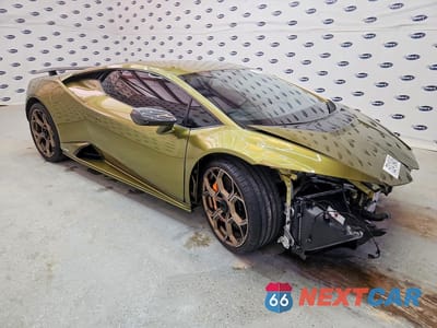 Czwarte zdjęcie samochodu z boku: 2023 LAMBORGHINI HURACAN TECNICA VIN:ZHWUB6ZF9PLA24595 - miniatura