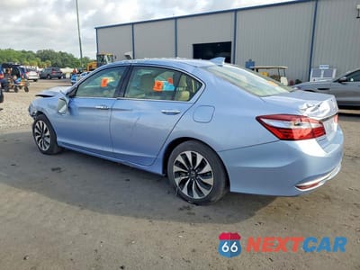 Drugie zdjęcie samochodu z przodu: 2017 HONDA ACCORD HYBRID EXL VIN:JHMCR6F56HC007858 - miniatura