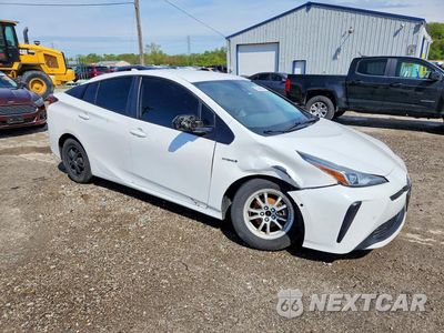 Czwarte zdjęcie samochodu z boku: 2019 TOYOTA PRIUS LE VIN:JTDKARFU5K3082281 - miniatura