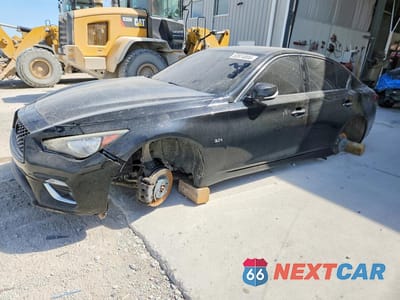 2019 INFINITI Q50 3.0T LUXE JN1EV7AR3KM552331 - główne zdjęcie licytacji z USA - miniatura
