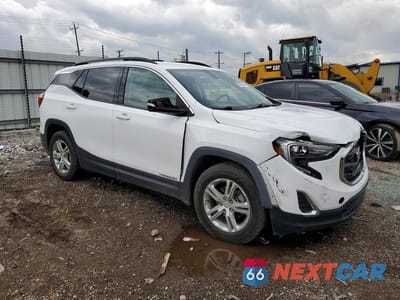 Czwarte zdjęcie samochodu z boku: 2019 GMC TERRAIN SLE VIN:3GKALMEV8KL200724 - miniatura