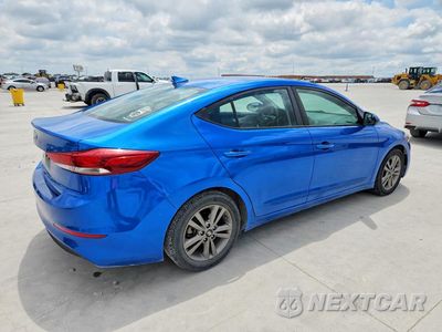 Trzecie zdjęcie samochodu z tyłu: 2018 HYUNDAI ELANTRA SEL VIN:5NPD84LF7JH299945 - miniatura