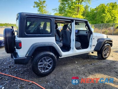 Trzecie zdjęcie samochodu z tyłu: 2025 JEEP WRANGLER SPORT VIN:1C4PJXDN8SW560200 - miniatura