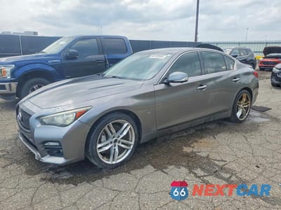 2015 INFINITI Q50 BASE JN1BV7AR9FM390035 - główne zdjęcie licytacji z USA - miniatura