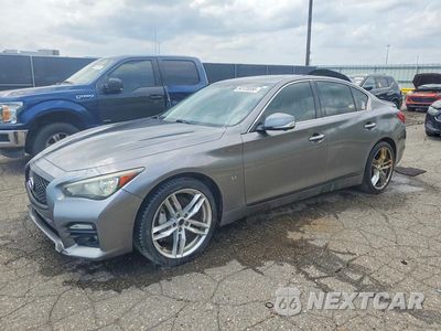 2015 INFINITI Q50 BASE JN1BV7AR9FM390035 - główne zdjęcie licytacji z USA - miniatura