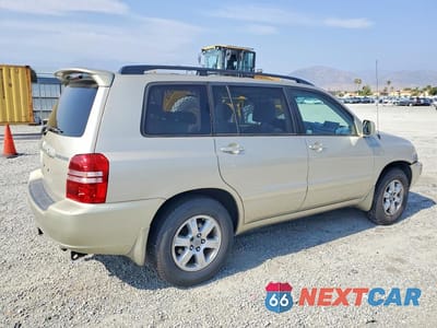 Trzecie zdjęcie samochodu z tyłu: 2003 TOYOTA HIGHLANDER LIMITED VIN:JTEGF21A630083479 - miniatura