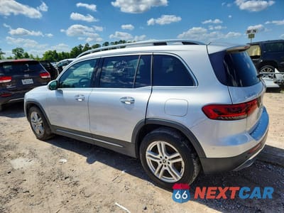 Drugie zdjęcie samochodu z przodu: 2020 MERCEDES-BENZ GLB 250 4MATIC VIN:W1N4M4HB1LW043131 - miniatura