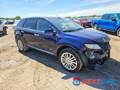 Czwarte zdjęcie samochodu z boku: 2011 LINCOLN MKX VIN:2LMDJ6JK7BBJ29050 - miniatura