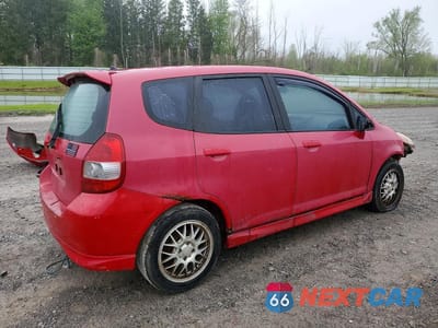 Trzecie zdjęcie samochodu z tyłu: 2007 HONDA FIT S VIN:JHMGD37617S037196 - miniatura