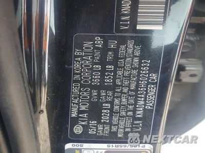 Zdjęcie 12 z 12 samochodu: 2017 KIA RIO LX VIN:KNADM4A36H6026632 - miniatura