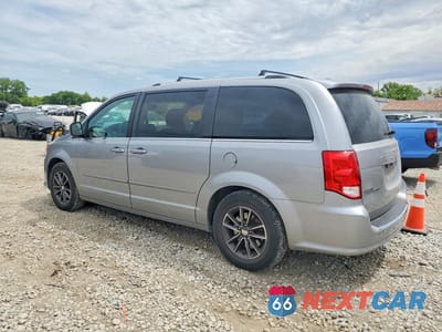 Drugie zdjęcie samochodu z przodu: 2017 DODGE GRAND CARAVAN SXT VIN:2C4RDGCG1HR760811 - miniatura