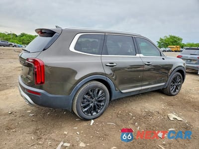 Trzecie zdjęcie samochodu z tyłu: 2020 KIA TELLURIDE SX VIN:5XYP54HC2LG080731 - miniatura