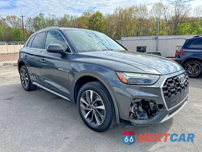 Czwarte zdjęcie samochodu z boku: 2022 AUDI Q5 PREMIUM PLUS 45 VIN:WA1EAAFY1N2044973 - miniatura