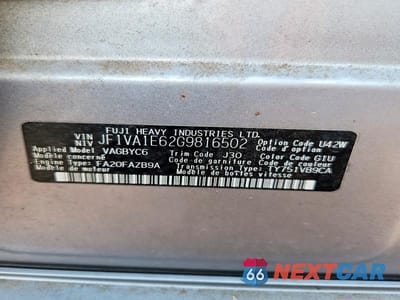 Zdjęcie 12 z 12 samochodu: 2016 SUBARU WRX PREMIUM VIN:JF1VA1E62G9816502 - miniatura