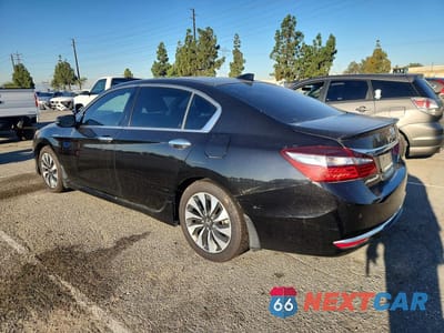 Drugie zdjęcie samochodu z przodu: 2017 HONDA ACCORD TOURING HYBRID VIN:JHMCR6F7XHC001644 - miniatura