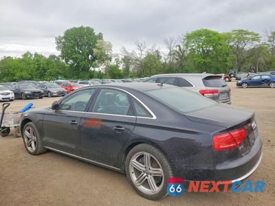 Drugie zdjęcie samochodu z przodu: 2011 AUDI A8 QUATTRO VIN:WAUAVAFDXBN024380 - miniatura