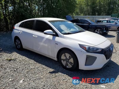 Czwarte zdjęcie samochodu z boku: 2019 HYUNDAI IONIQ BLUE VIN:KMHC65LC1KU129046 - miniatura