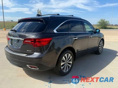Czwarte zdjęcie samochodu z boku: 2016 ACURA MDX TECHNOLOGY VIN:5FRYD4H47GB018317 - miniatura