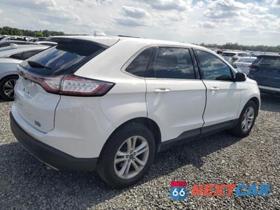Trzecie zdjęcie samochodu z tyłu: 2017 FORD EDGE SEL VIN:2FMPK4J96HBB35888 - miniatura
