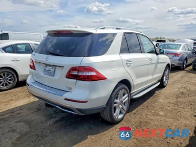 Trzecie zdjęcie samochodu z tyłu: 2014 MERCEDES-BENZ ML 350 VIN:4JGDA5JBXEA318474 - miniatura