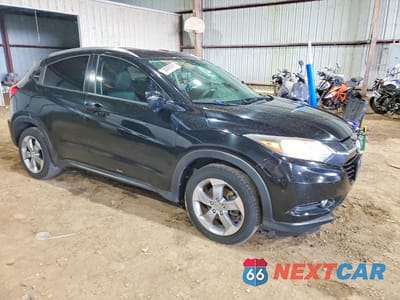 Czwarte zdjęcie samochodu z boku: 2016 HONDA HR-V EXL VIN:3CZRU6H70GM767283 - miniatura