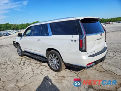 Drugie zdjęcie samochodu z przodu: 2021 CADILLAC ESCALADE ESV PREMIUM LUXURY PLATINUM VIN:1GYS3MKL9MR277630 - miniatura