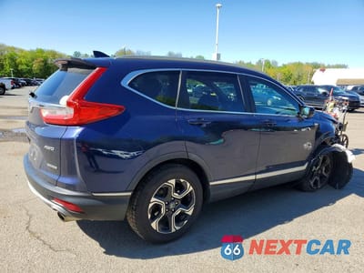 Trzecie zdjęcie samochodu z tyłu: 2017 HONDA CR-V TOURING VIN:5J6RW2H94HL032314 - miniatura