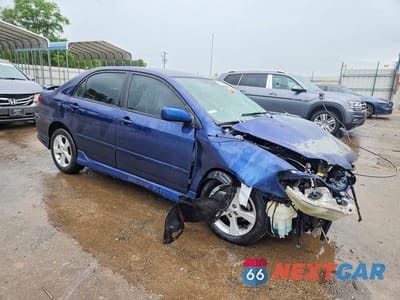 Czwarte zdjęcie samochodu z boku: 2007 TOYOTA COROLLA S VIN:1NXBR32E57Z781363 - miniatura