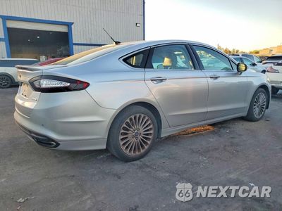 Trzecie zdjęcie samochodu z tyłu: 2016 FORD FUSION TITANIUM VIN:3FA6P0K92GR307560 - miniatura