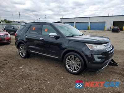 Czwarte zdjęcie samochodu z boku: 2017 FORD EXPLORER PLATINUM VIN:1FM5K8HT0HGA08806 - miniatura