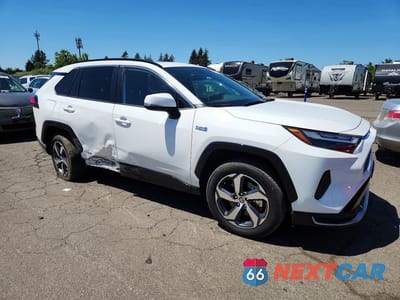 Czwarte zdjęcie samochodu z boku: 2023 TOYOTA RAV4 PRIME SE VIN:JTMAB3FV0PD154293 - miniatura