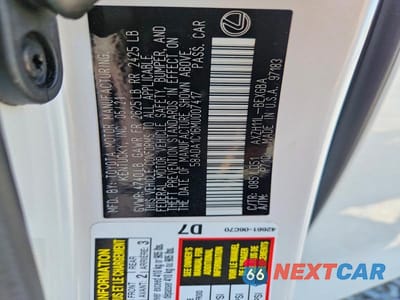 Zdjęcie 13 z 13 samochodu: 2021 LEXUS ES 300H VIN:58ADA1C16MU007417 - miniatura