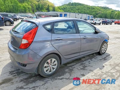 Trzecie zdjęcie samochodu z tyłu: 2015 HYUNDAI ACCENT GS VIN:KMHCT5AE9FU215725 - miniatura