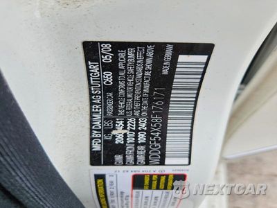 Zdjęcie 12 z 12 samochodu: 2008 MERCEDES-BENZ C 300 VIN:WDDGF54X58F176171 - miniatura