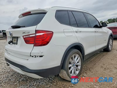 Trzecie zdjęcie samochodu z tyłu: 2017 BMW X3 SDRIVE28I VIN:5UXWZ7C36H0X40564 - miniatura