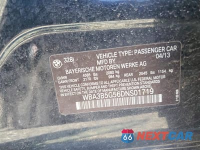 Zdjęcie 13 z 13 samochodu: 2013 BMW 328 XI SULEV VIN:WBA3B5G56DNS01719 - miniatura